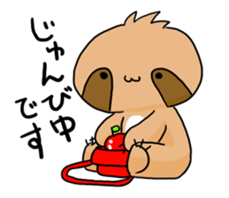 Takeshi of the sloth sticker #4591092