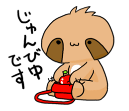 Takeshi of the sloth sticker #4591092