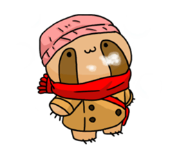 Takeshi of the sloth sticker #4591094