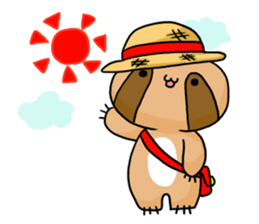 Takeshi of the sloth sticker #4591095