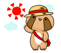 Takeshi of the sloth sticker #4591095