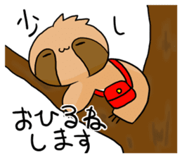 Takeshi of the sloth sticker #4591097