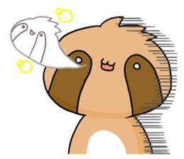 Takeshi of the sloth sticker #4591098