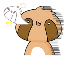 Takeshi of the sloth sticker #4591098