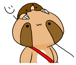 Takeshi of the sloth sticker #4591099