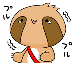 Takeshi of the sloth sticker #4591100