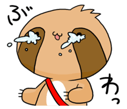 Takeshi of the sloth sticker #4591101