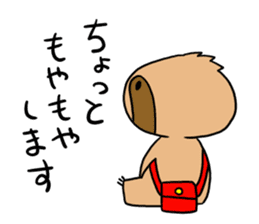 Takeshi of the sloth sticker #4591103