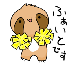 Takeshi of the sloth sticker #4591104
