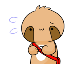 Takeshi of the sloth sticker #4591105