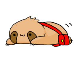 Takeshi of the sloth sticker #4591107