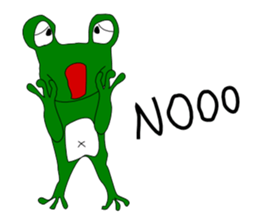 Frog-kun sticker #4591485