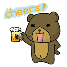 Dog & Bear sticker #4591885