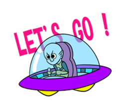 Even this is alien sticker #4592480