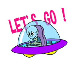 Even this is alien sticker #4592480