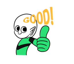 Even this is alien sticker #4592482