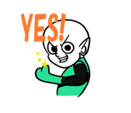 Even this is alien sticker #4592483