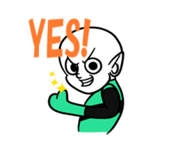 Even this is alien sticker #4592483