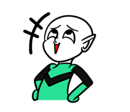 Even this is alien sticker #4592486