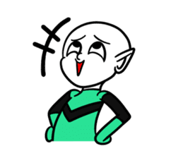 Even this is alien sticker #4592486