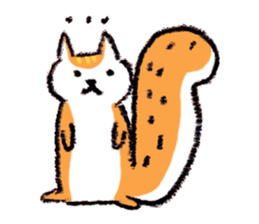 Cute Little Squirrel sticker #4592673