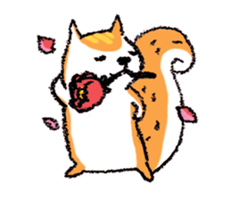 Cute Little Squirrel sticker #4592695