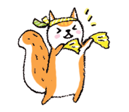 Cute Little Squirrel sticker #4592696