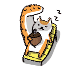 Cute Little Squirrel sticker #4592699