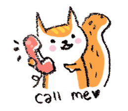 Cute Little Squirrel sticker #4592706