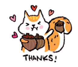 Cute Little Squirrel sticker #4592708