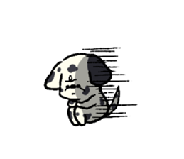 Dalmatian and Toy Poodle sticker #4594093