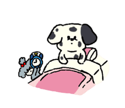 Dalmatian and Toy Poodle sticker #4594098