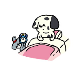 Dalmatian and Toy Poodle sticker #4594099