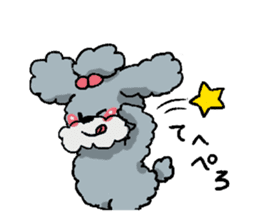 Dalmatian and Toy Poodle sticker #4594103