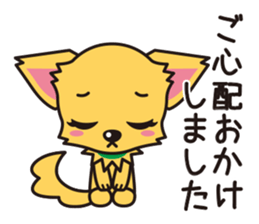 Cute Chihuahua Honorific Stickers sticker #4594175