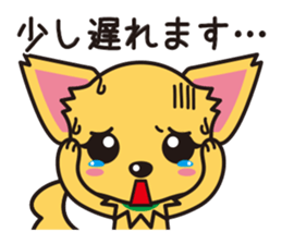 Cute Chihuahua Honorific Stickers sticker #4594197