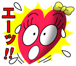 Heart Girl sticker #4594410