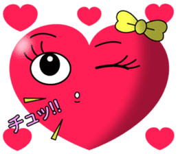 Heart Girl sticker #4594429