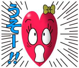 Heart Girl sticker #4594433