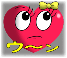 Heart Girl sticker #4594437