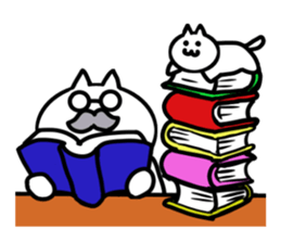 A doctor and assistant sticker #4594446