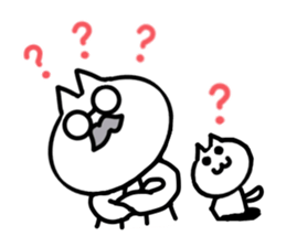 A doctor and assistant sticker #4594460