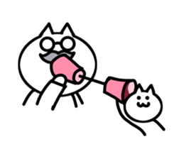 A doctor and assistant sticker #4594464