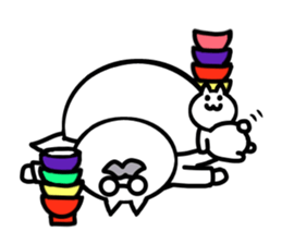 A doctor and assistant sticker #4594469