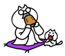 A doctor and assistant sticker #4594470