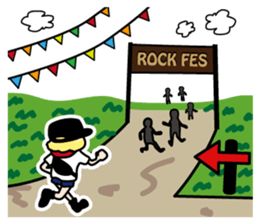 Music festivals and live(English ver) sticker #4594489