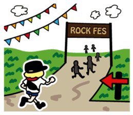Music festivals and live(English ver) sticker #4594489