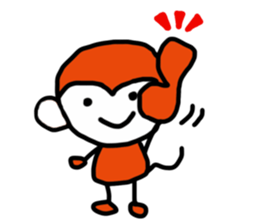 REN's Monkey sticker #4594674