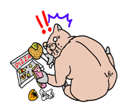 Cute pig? or ugly pig? sticker #4594718