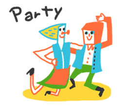 Relax lunch sticker #4595330